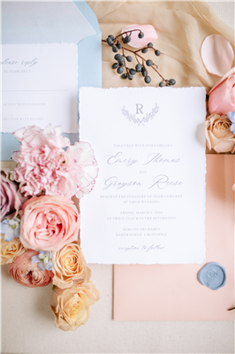 Pocket Wedding Invitation clean